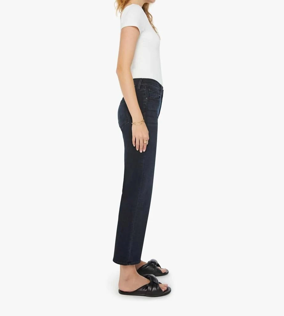 MOTHER Mid Rise Rambler Zip Ankle Jean In Night In Venice 2