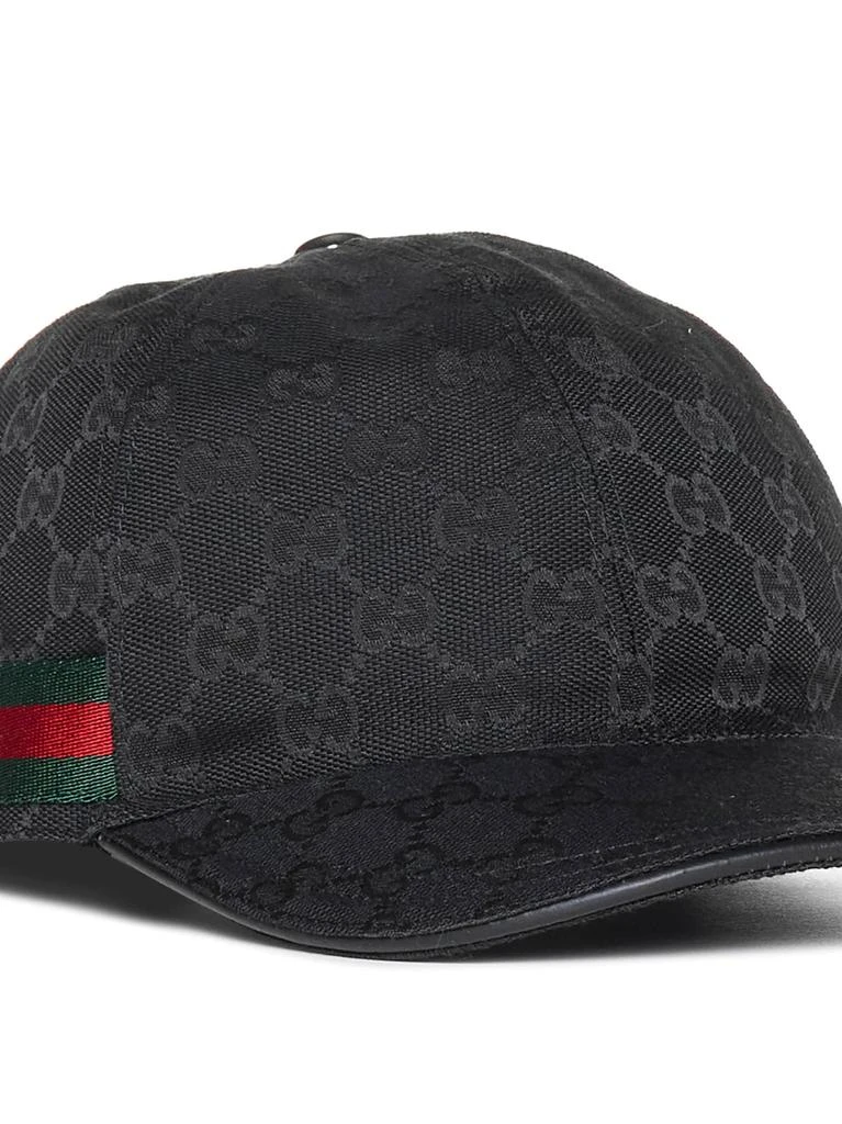 Gucci GUCCI | Black Original GG canvas baseball cap | Man | M 4