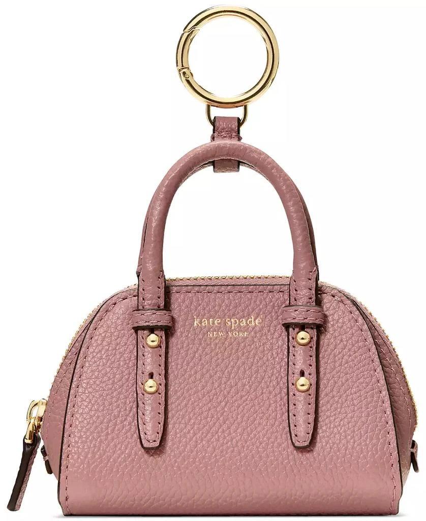 Kate Spade Charmed Pebbled Leather Bag Charm 3