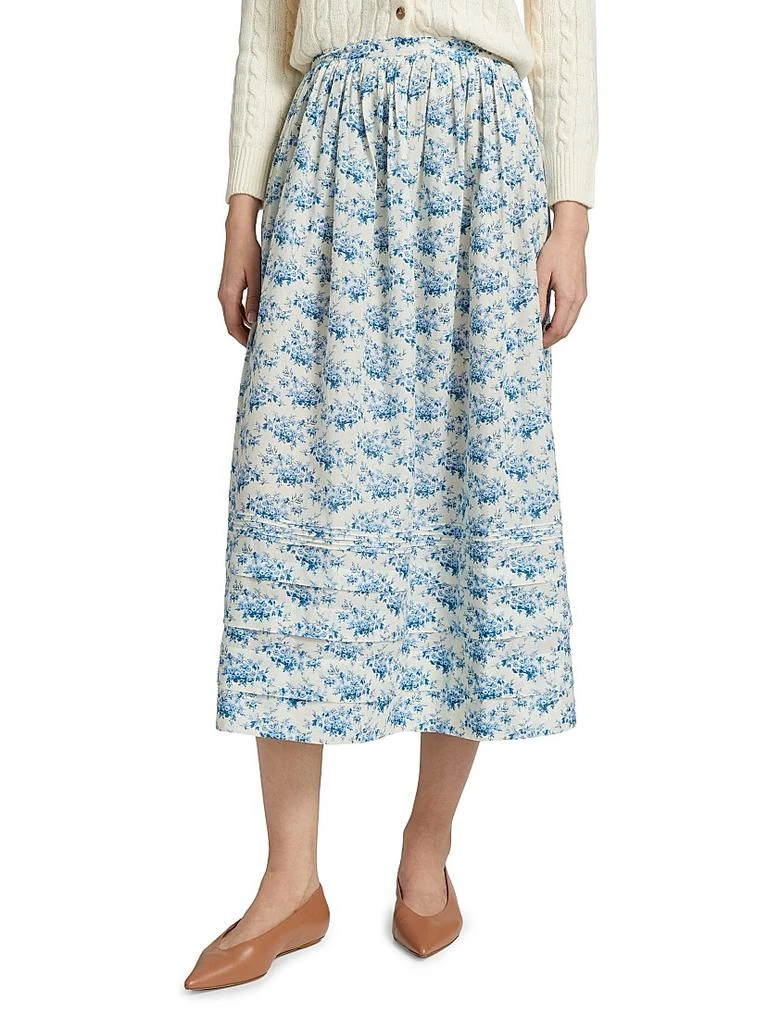 DÔEN Marcie Cotton Midi-Skirt 3