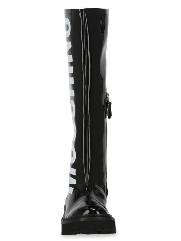 Moschino Logo Rain Boots 4