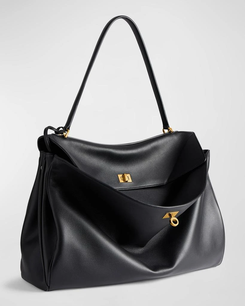 Balenciaga Rodeo Large Leather Satchel Bag 3