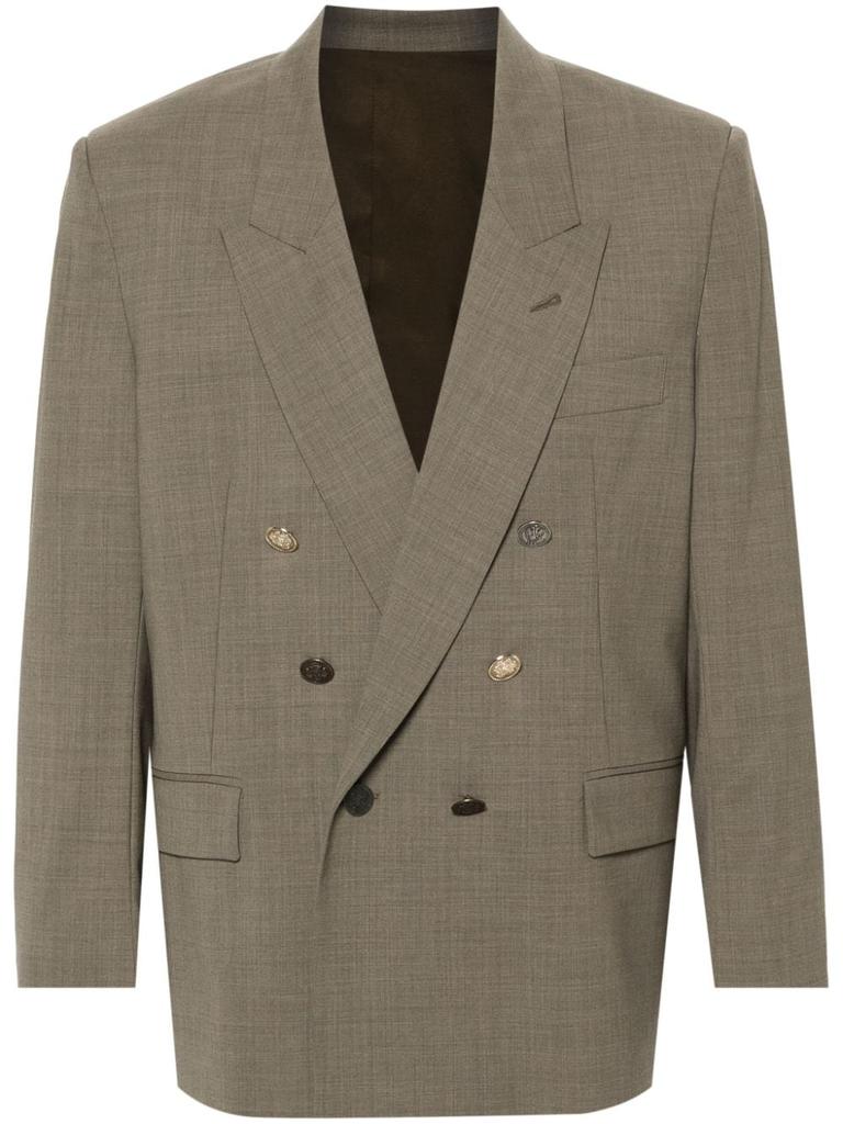 MAGLIANO/ GOLDEN DOUBLE BREASTED COAT