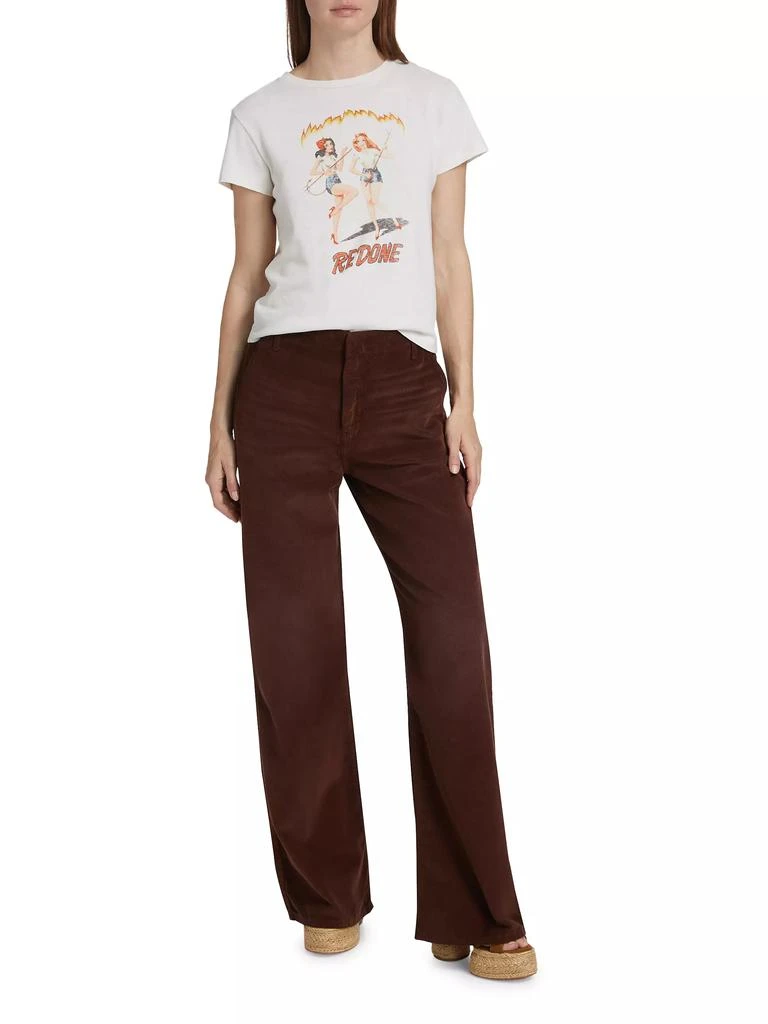 Re/Done Vintage Graphic Cotton T-Shirt 2