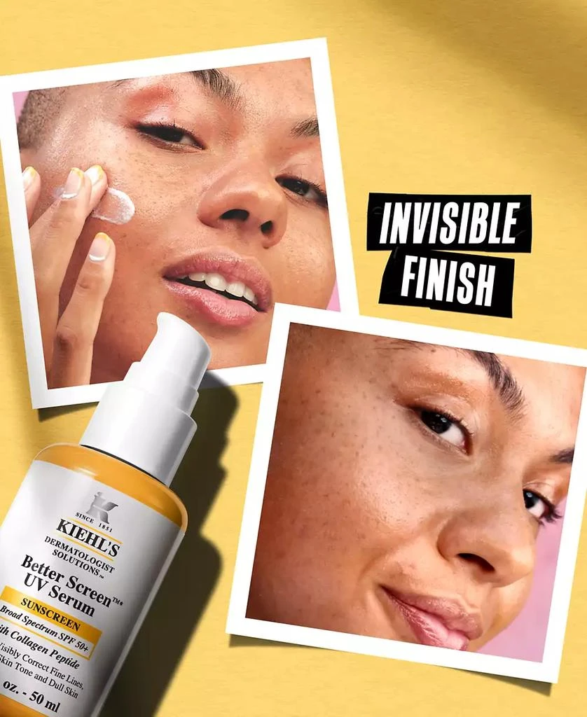 Kiehl's Better Screen UV Serum SPF 50+ With Collagen Peptide 10