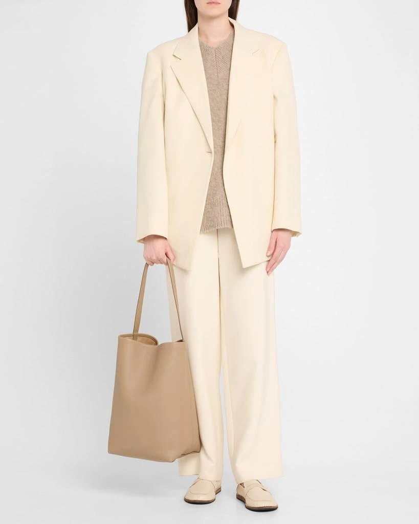 The Row N/S Park Tote Large in Lux Grained Calfksin 6