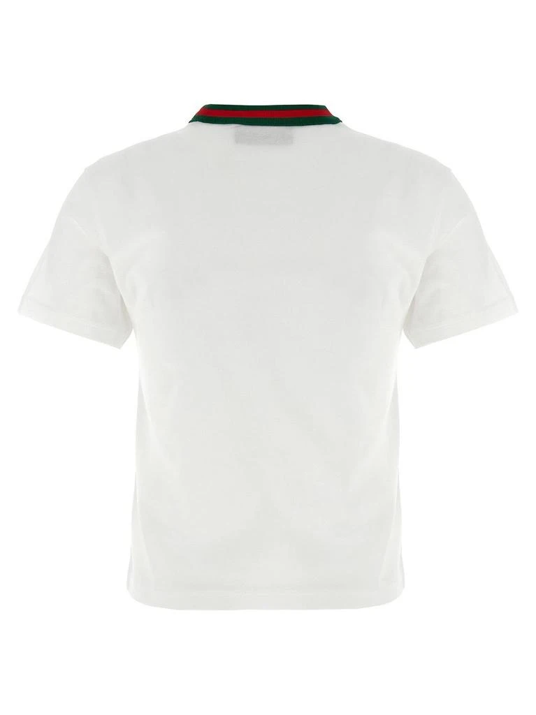 Gucci Gucci Web Detailed Jersey T-Shirt 2