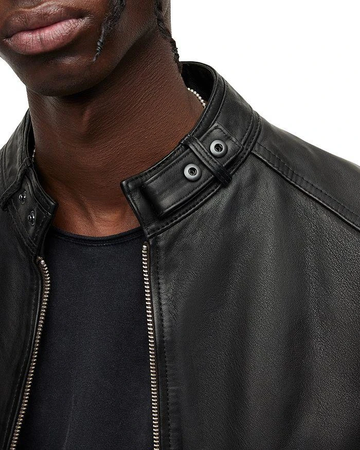 ALL SAINTS Cora Leather Moto Jacket 7