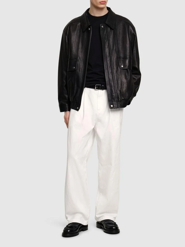 MOSCHINO Relaxed Pleated Pants 1