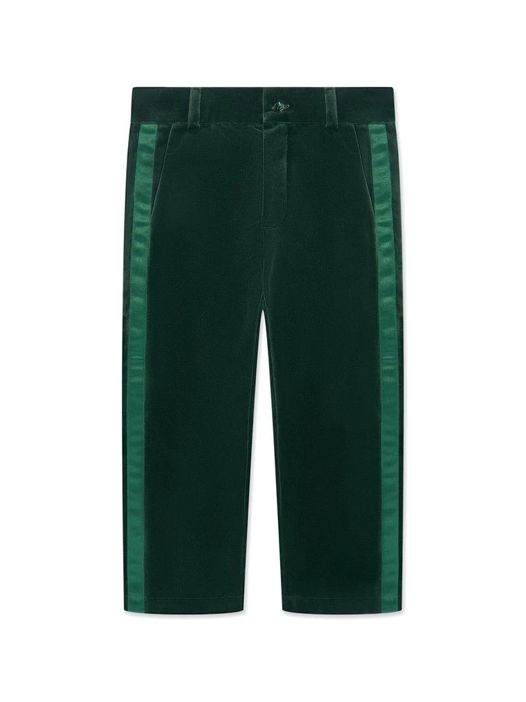 Patachou Patachou Straight Leg Velvet Party Trousers 1