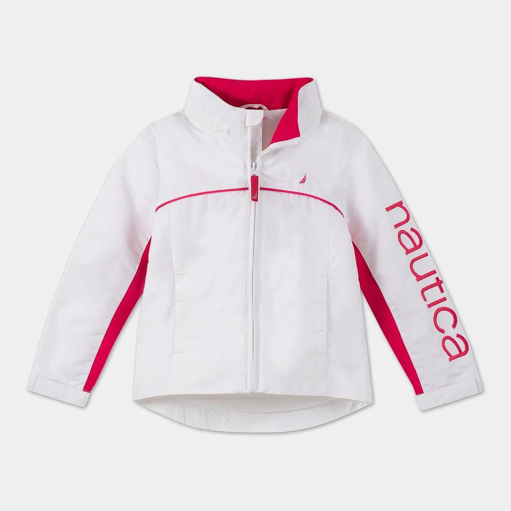 Nautica Girls' Water-Resistant J-Class Jacket (8-20) 4