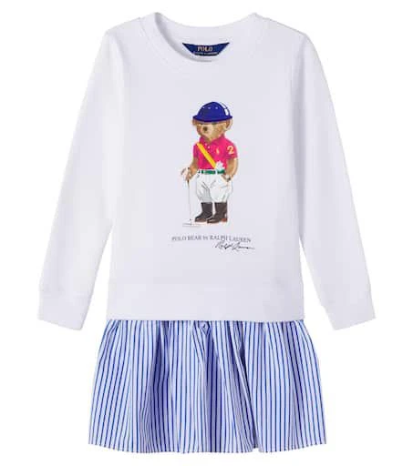 Ralph Lauren Polo Bear paneled dress