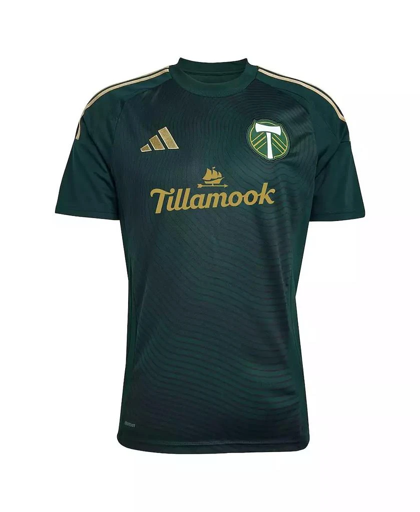 Adidas Men's Diego Chara Green Portland Timbers 2025 Forever Green Gold Replica Player Jersey 3