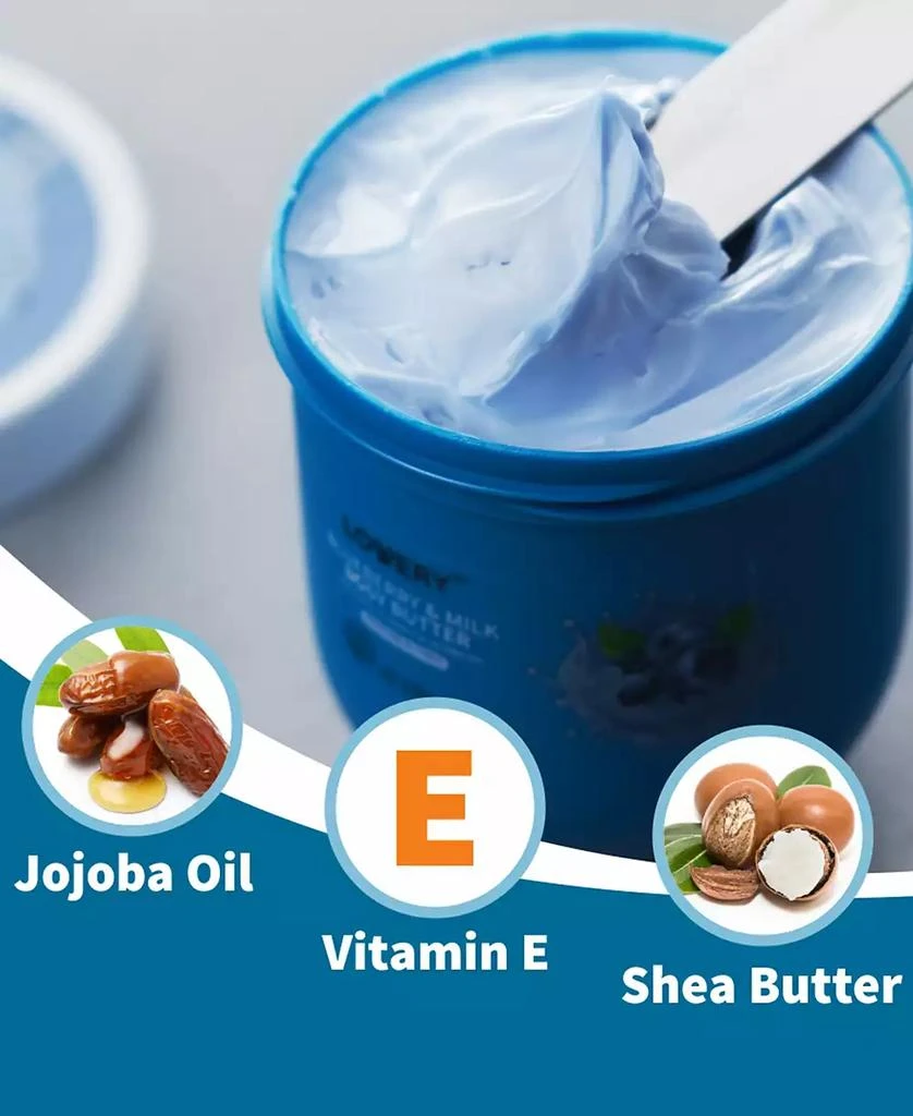 Lovery Blueberry 
Milk Body Butter, 6 oz. 2