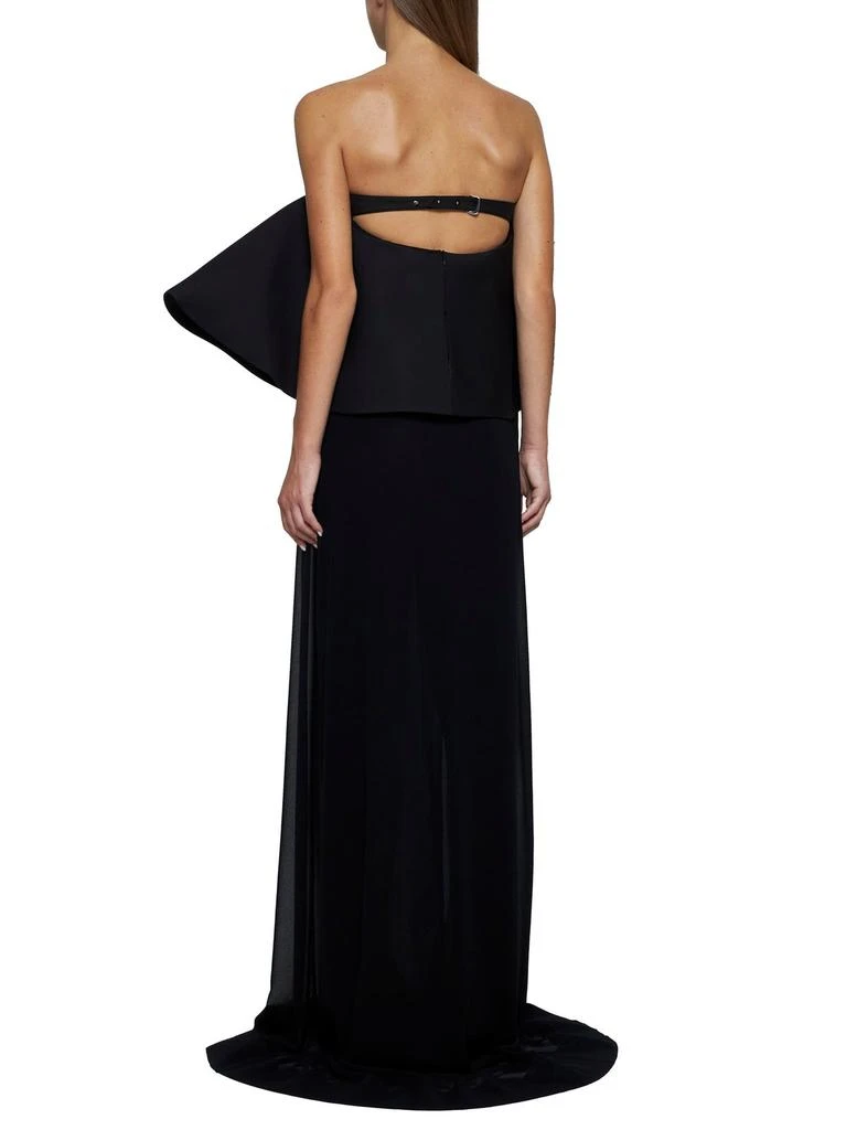 Jacquemus Jacquemus The Vela Strapless Dress 4