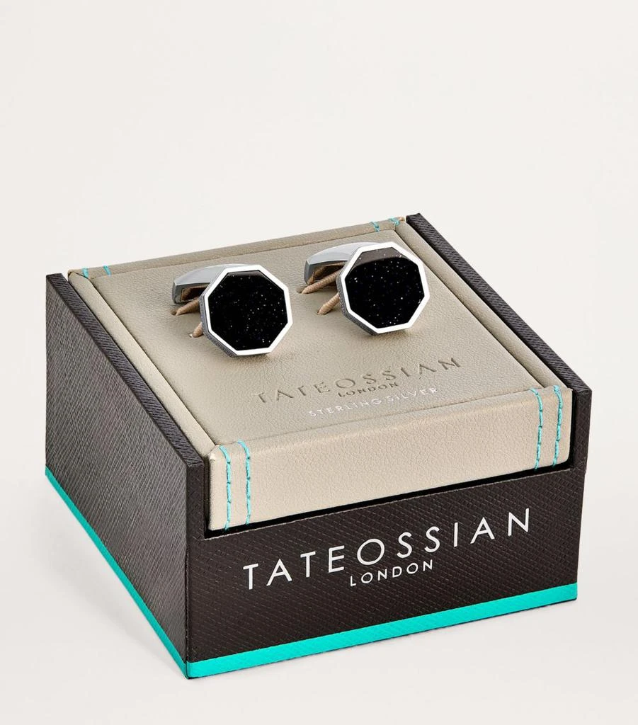 Tateossian Octagon London Eye Cufflinks 3