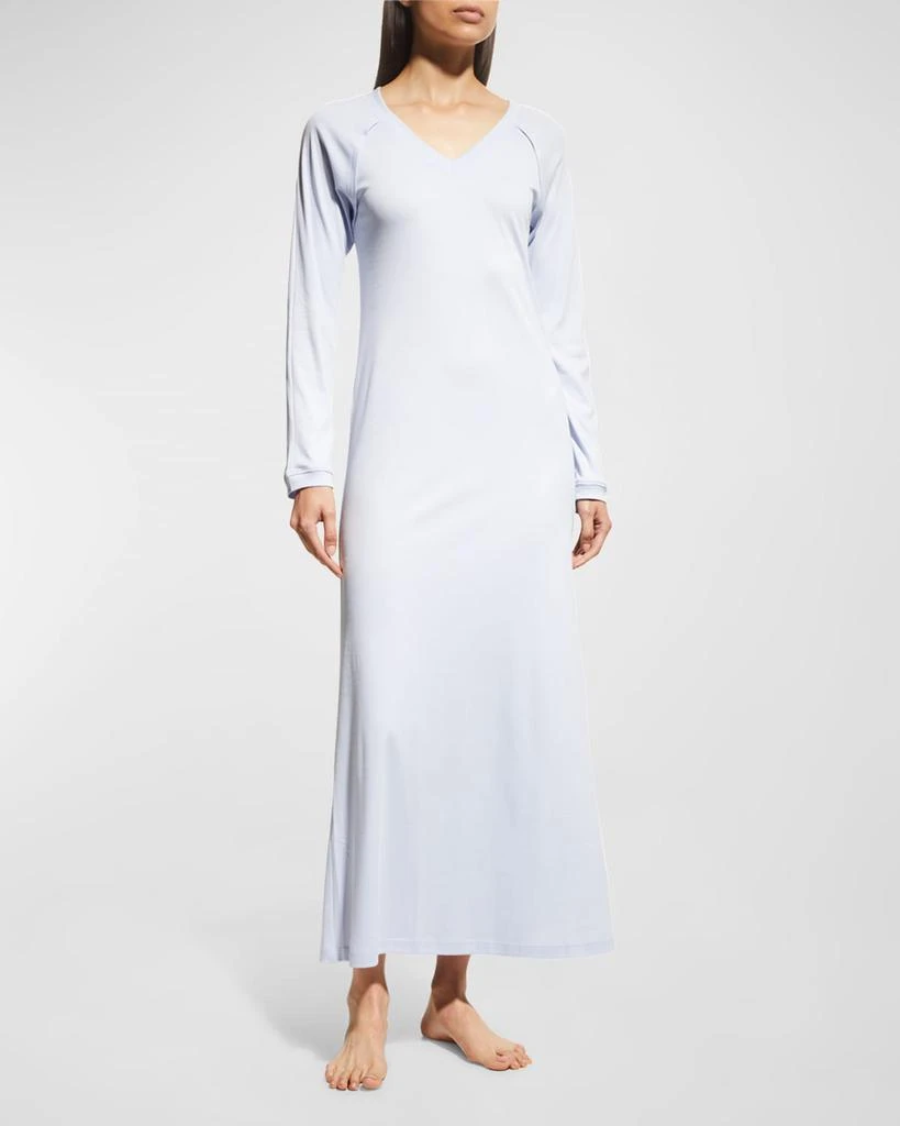 Hanro Pure Essence Long-Sleeve Nightgown 2