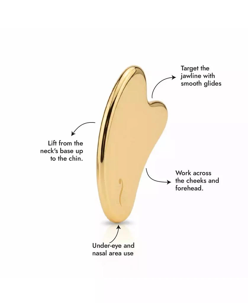 7E Wellness MyoLift Kansa Facial Gua Sha Tools, 2-Pc. Set 6