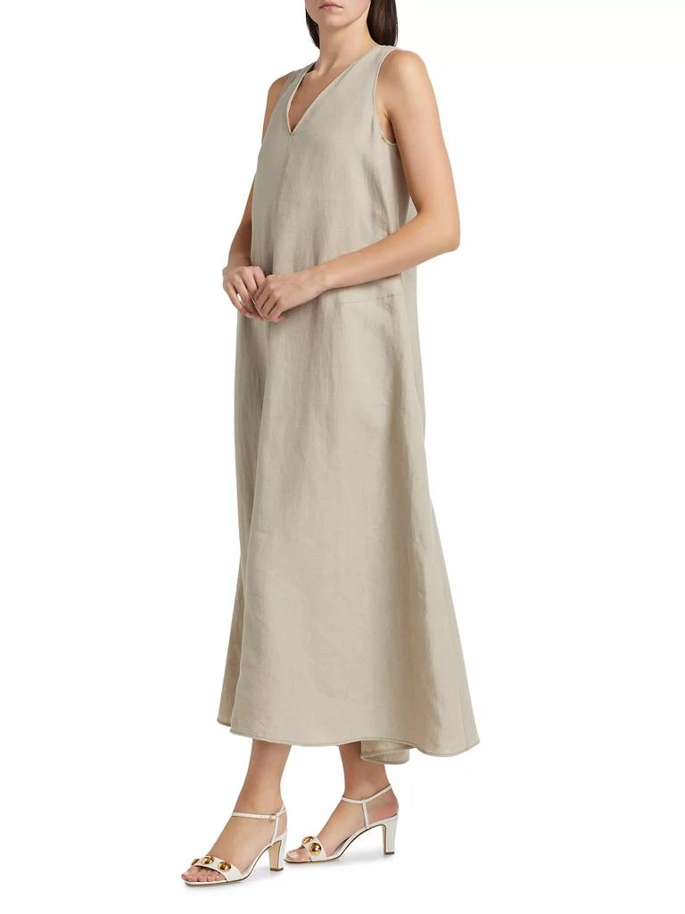 Max Mara Simeone Linen Maxi Dress 4