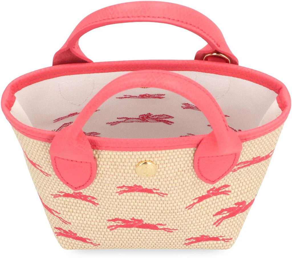 Longchamp Longchamp Le Panier Pliage Xs Raffia Handbag 6