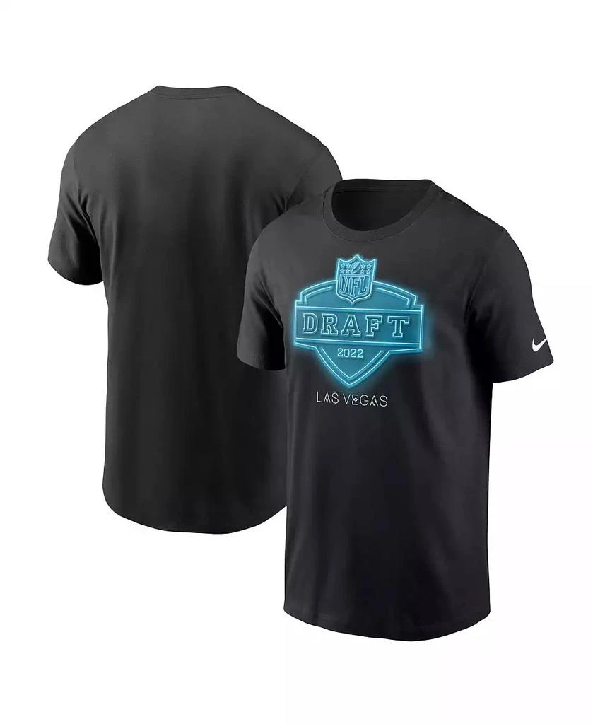 NIKE Men's Black 2022 NFL Draft Essential T-shirt 1