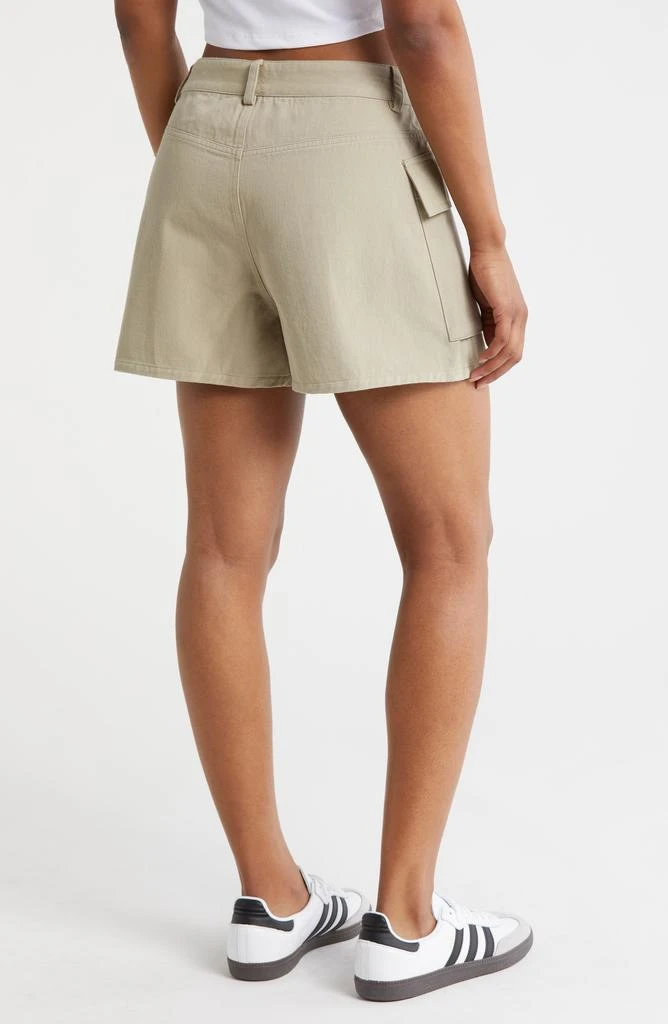Elodie Cotton Cargo Pocket Shorts 2