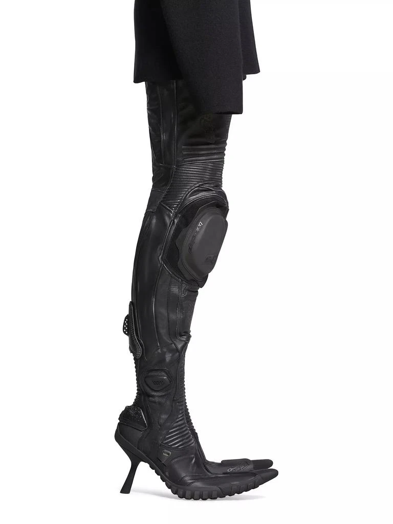 Balenciaga Biker 90MM Over-the-Knee Boots 8