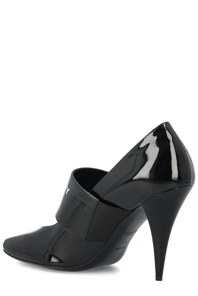 Givenchy Givenchy Paris Logo Printed 1952 Square-Toe Pumps 3