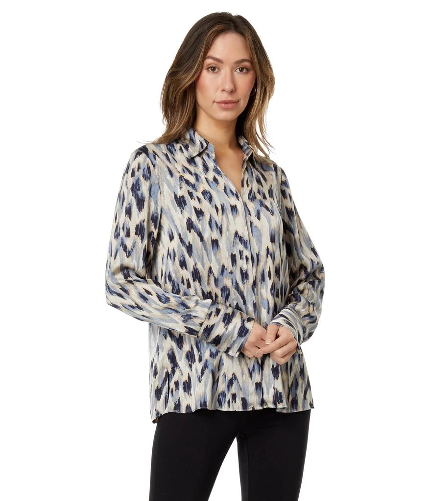 NIC+ZOE Misty Ikat Shirt 1
