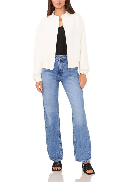 Vince Camuto Women
s Long Sleeve Bomber Jacket 3