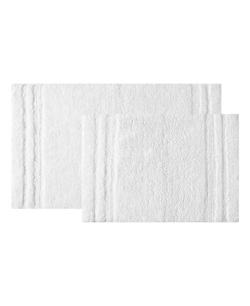 Vera Wang Eden Solid Reversible 2-Pc. Bath Rug Set 1