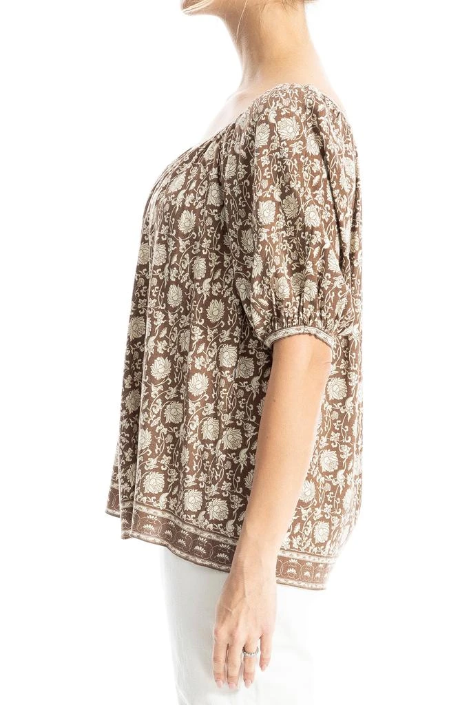 Max Studio Short Bubble Sleeve Blouse 5