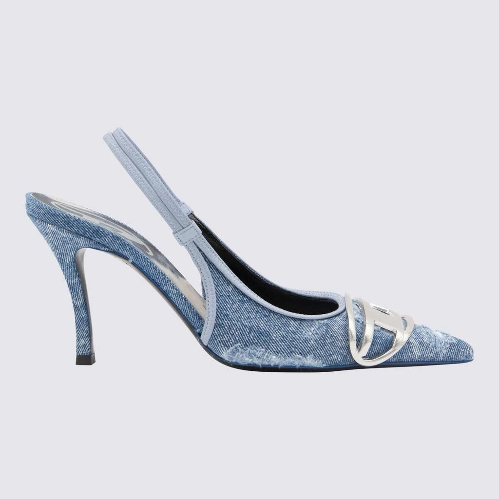 Diesel Diesel Blue Denim Pumps 1