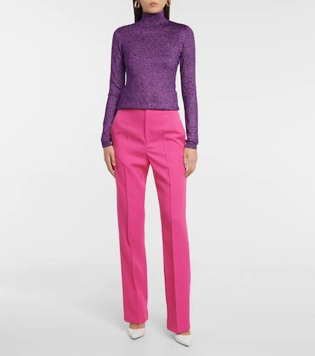 Stella McCartney Metallic turtleneck sweater 2