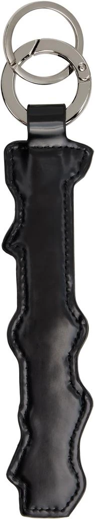 Palm Angels Black
White Classic Logo Keychain 2