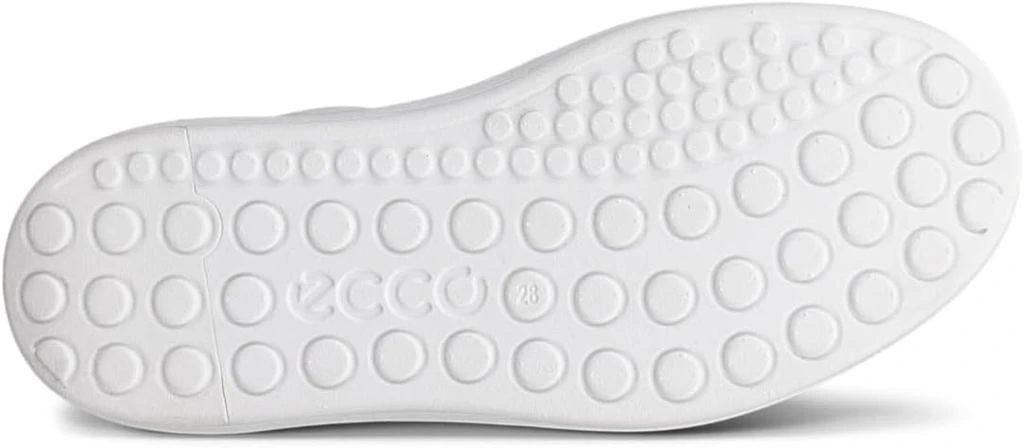 ECCO ECCO Kid's Soft 60 Sneaker, White, 12.5-12.5 3