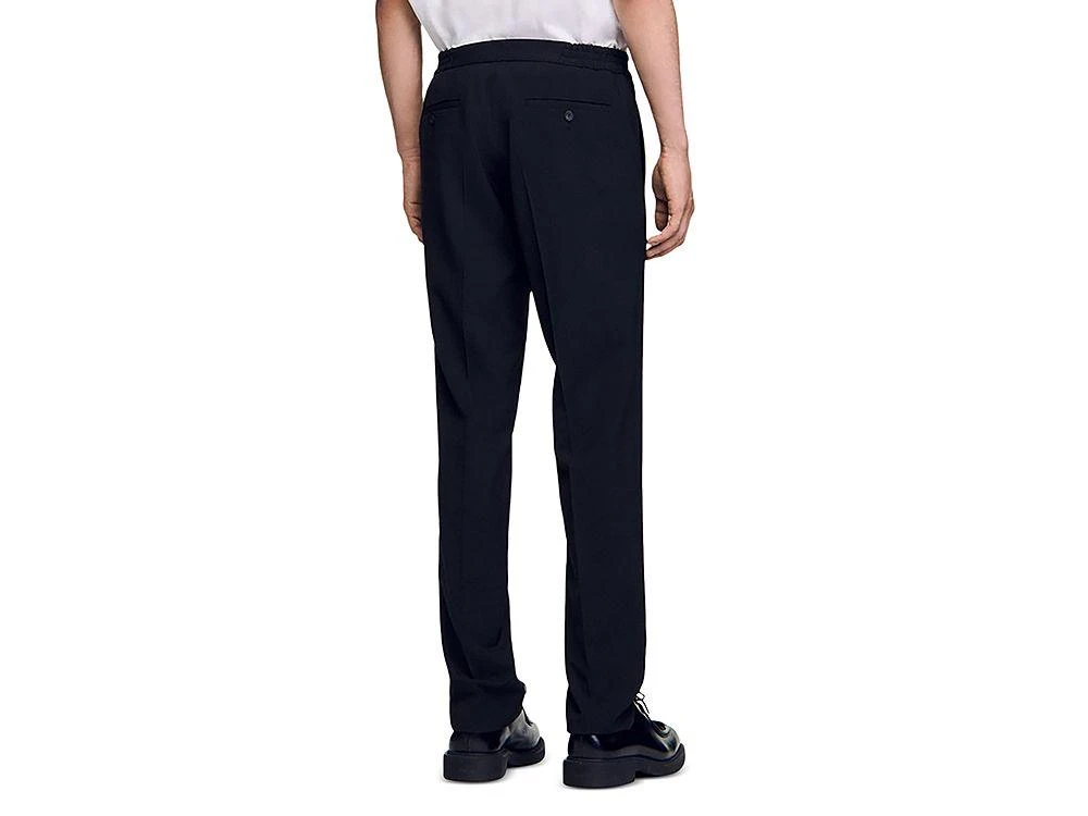 Sandro New Delta Classic Fit Trousers 4
