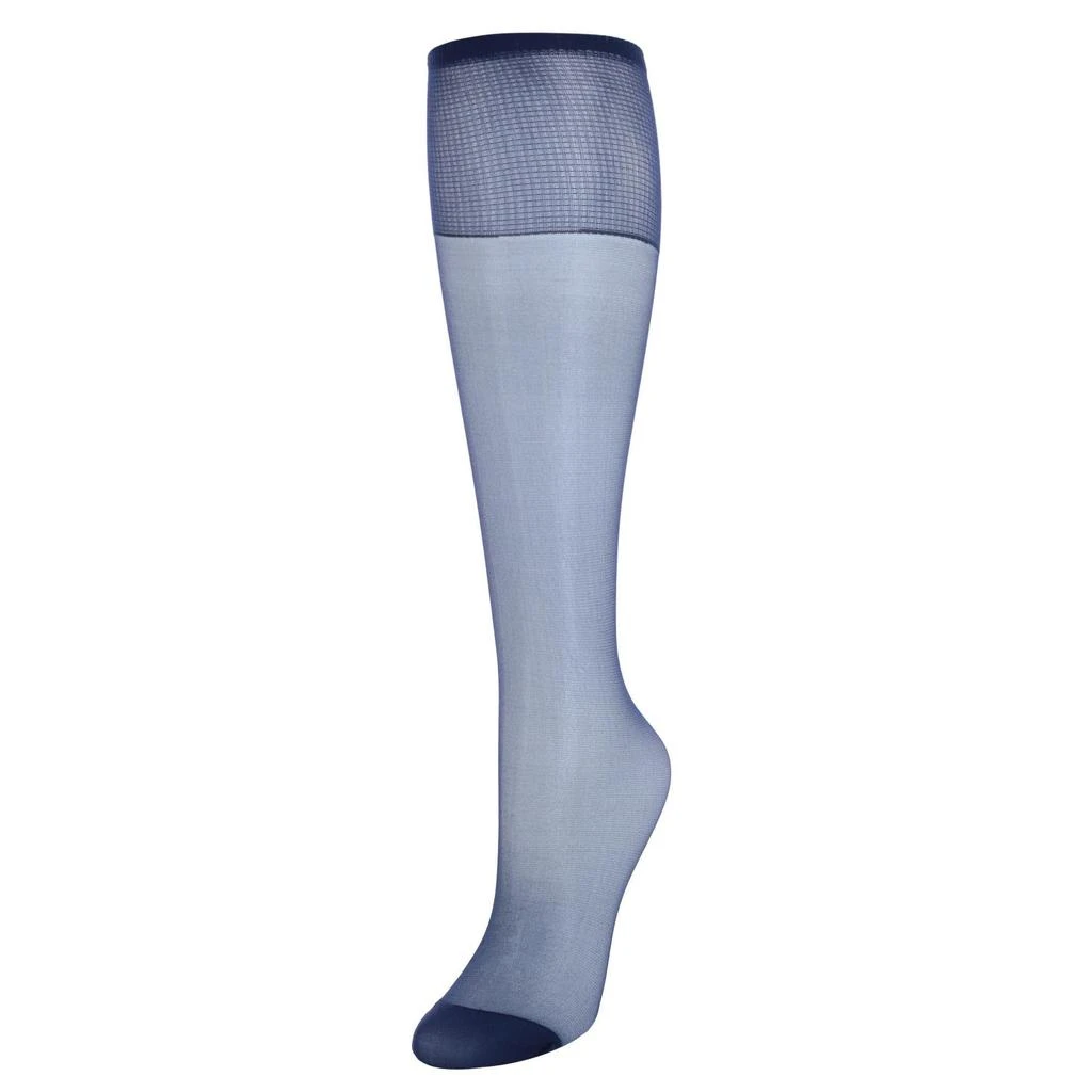 Hanes Women's Silk Reflections Sheer Knee Highs Reinforced Toe (2 Pack) 6