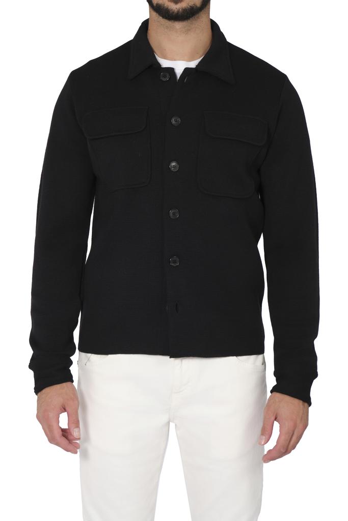 Borgo Del Filo Borgo Del Filo - Cardigan Shirt 542359A 903 BLUE