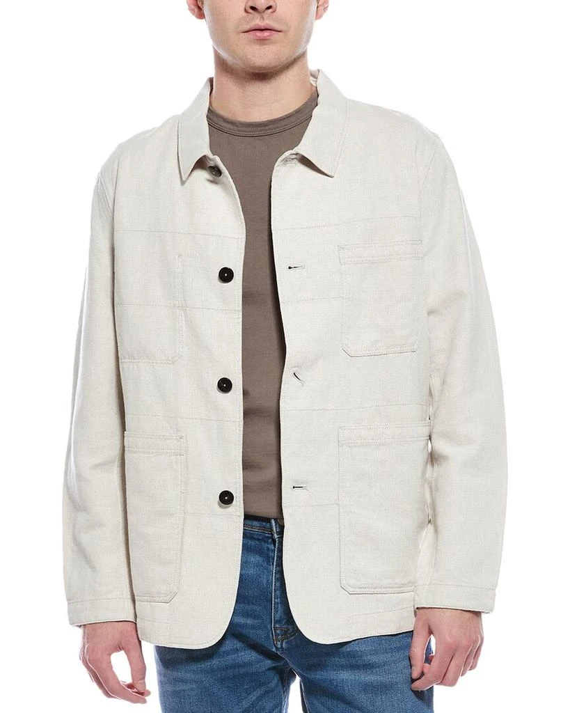 Billy Reid Natchez Linen-Blend Jacket 1