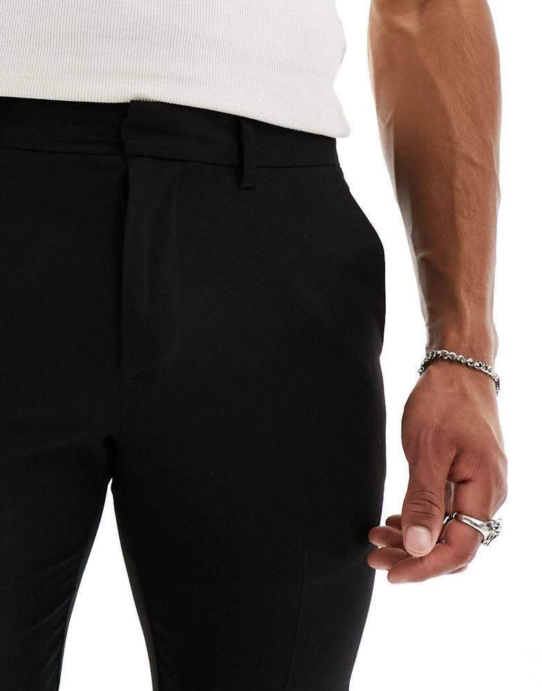 New Look New Look suit trousers in black 4