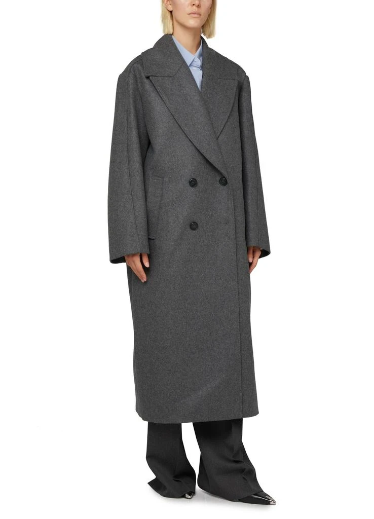 ROHE Long double-breasted coat 2