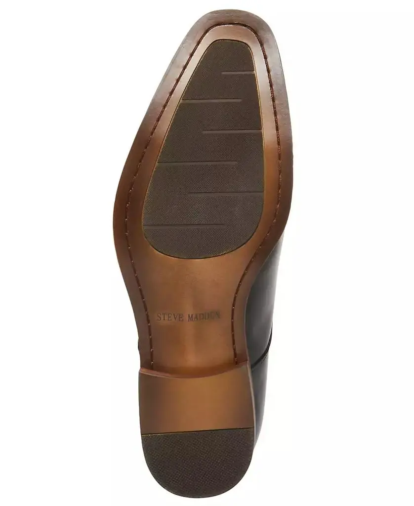 Steve Madden Men's Tilly Double Monk Strap Dress Shoe - Black - 11.5