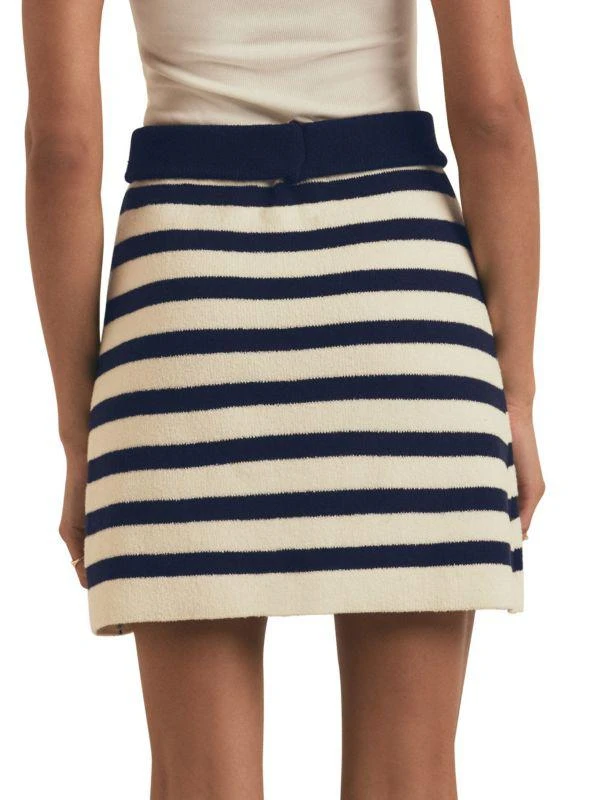Favorite Daughter The Annabel Striped Knit Miniskirt 2