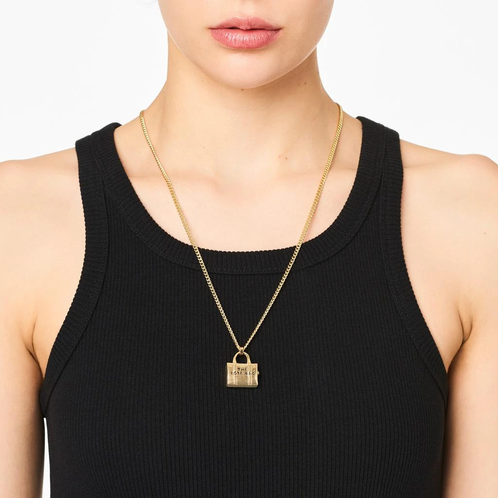 Marc Jacobs The Tote Bag Gold-Plated Necklace 2