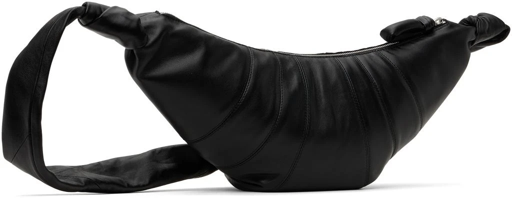 Lemaire Black Medium Croissant Bag 3