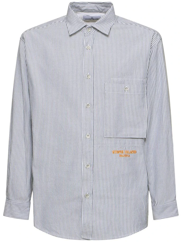 Stone Island Marina Striped Shirt 1
