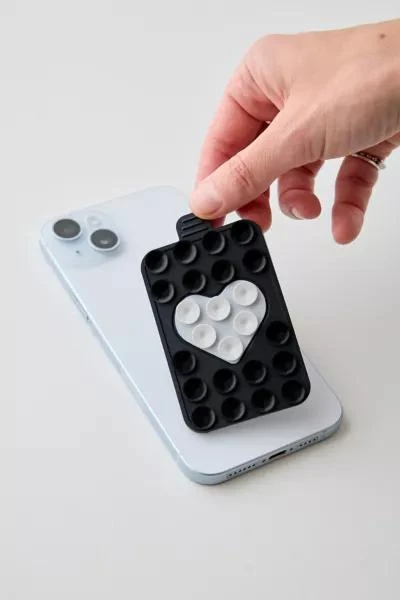 Sticky Besties Sticky Bestie Double Heart Grippy Suction Phone Mount 3