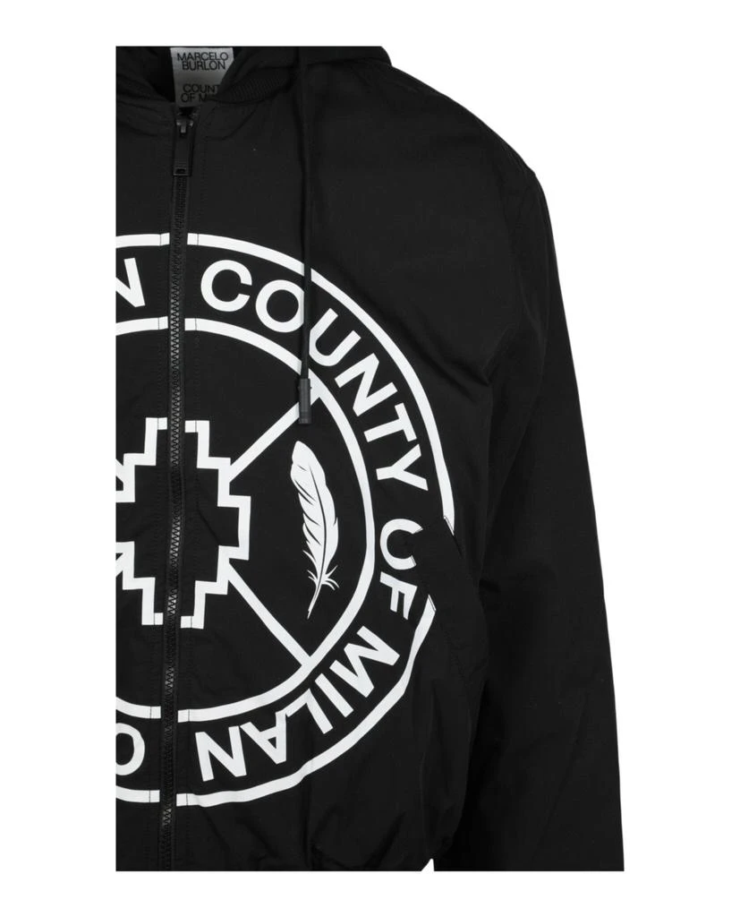 Marcelo Burlon Skate Cross Bomber Hoodie 3