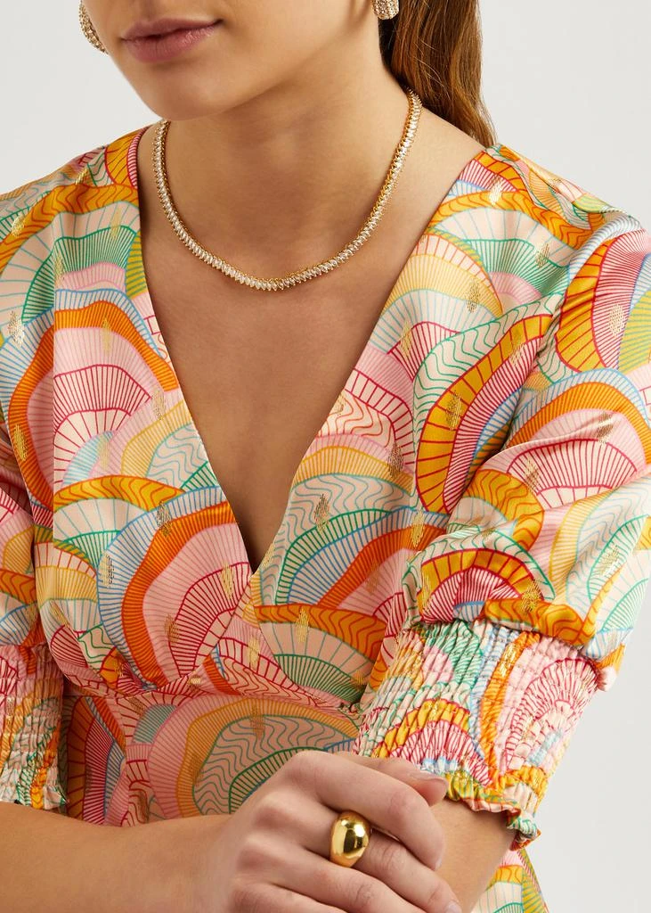 FALLON Rivière crystal-embellished necklace 2